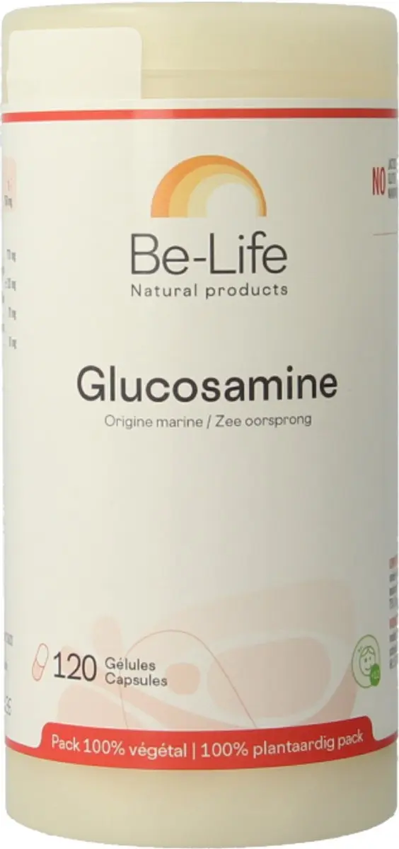 Be-Life Glucosamine 120 Capsules - afbeelding 4 van 5