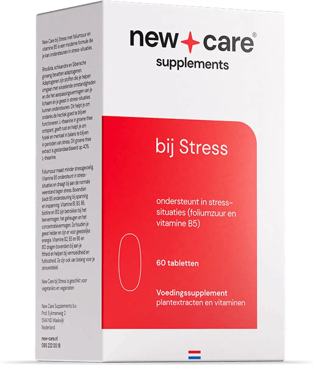 New Care Bij Stress 60 Tabletten