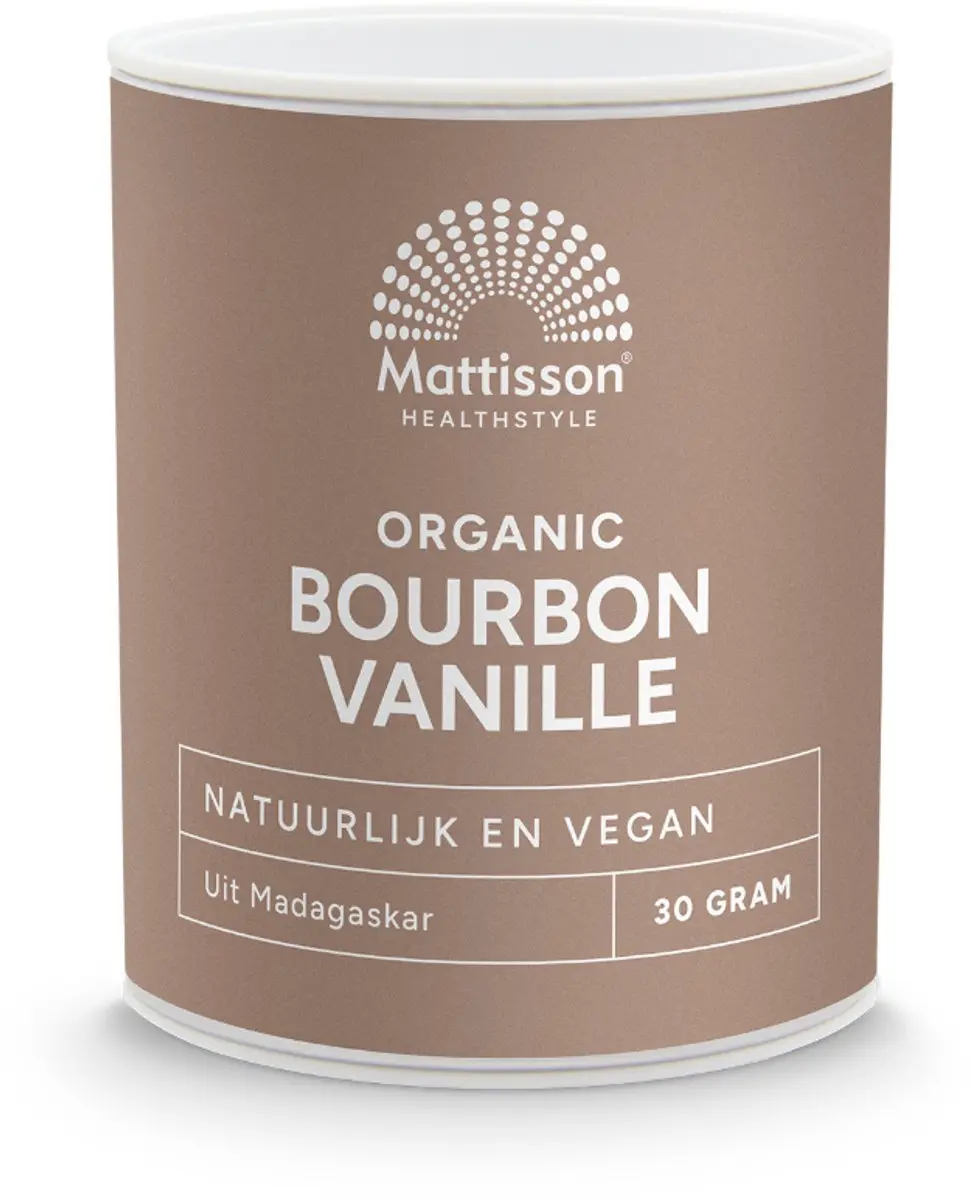 Mattisson Biologische Bourbon Vanillepoeder 30g