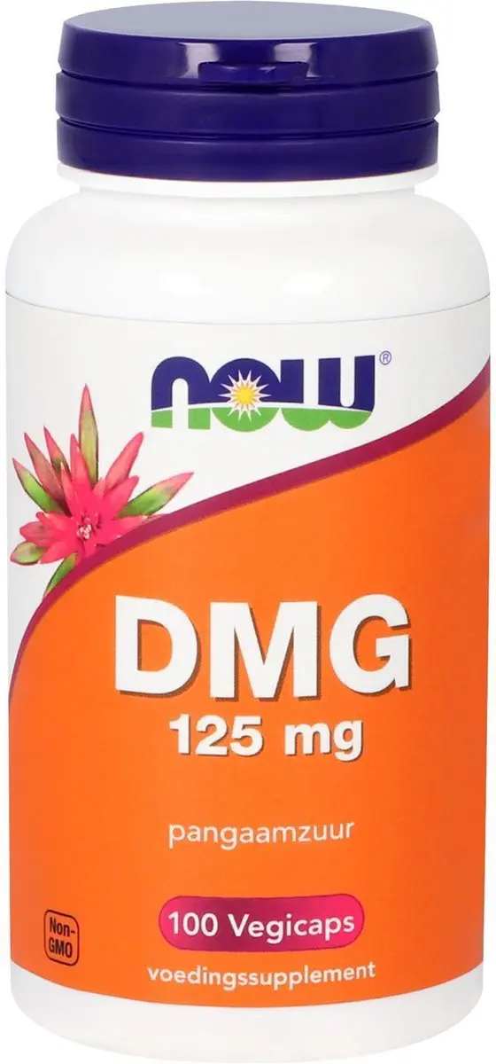 Now DMG 125mg Vegicaps - 100 Stuks - afbeelding 3 van 6