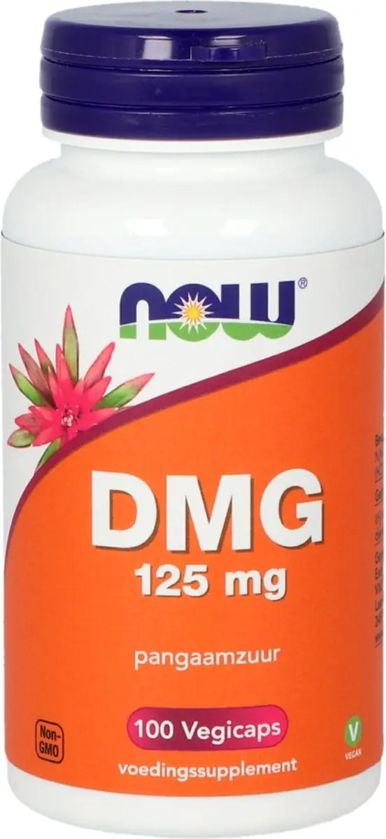 Now DMG 125mg Vegicaps - 100 Stuks - afbeelding 6 van 6