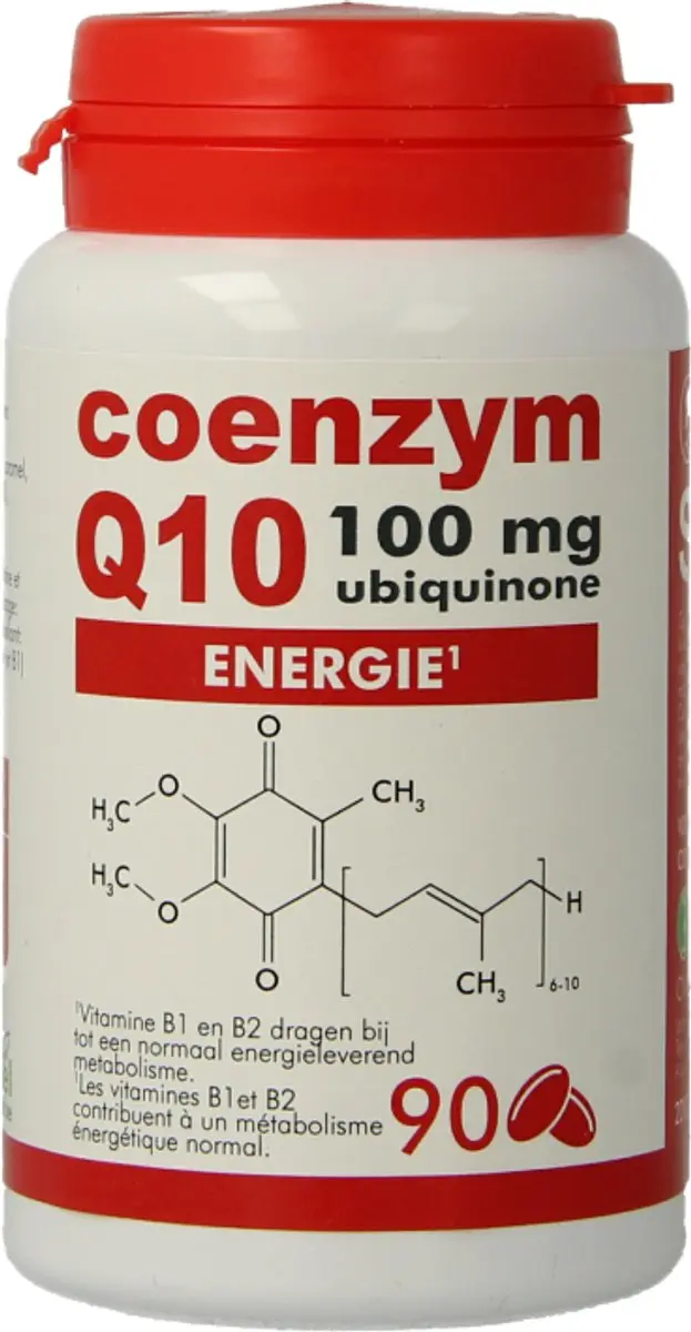 Soria Natural Ubiquinone CoQ10 100mg - 90 Softgels - afbeelding 4 van 4