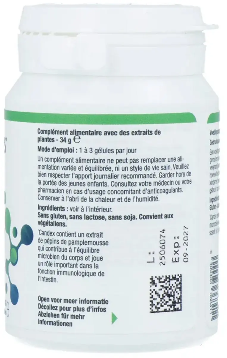 Metagenics Candex Capsules 45mg - afbeelding 2 van 3