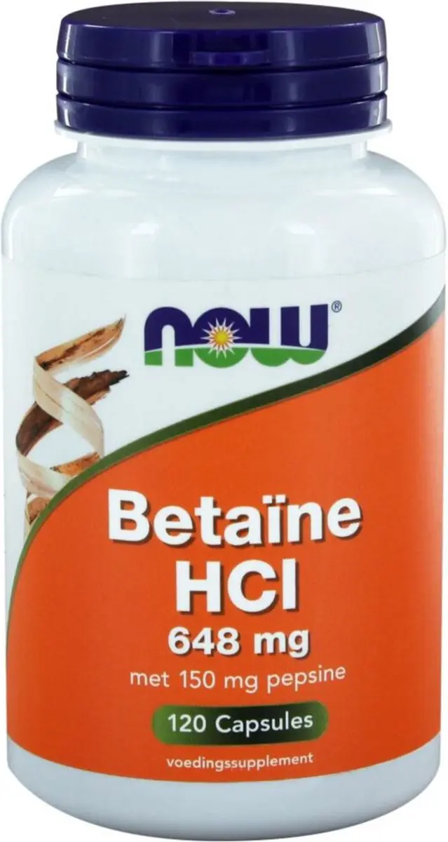 Now Foods Betaïne HCL 120 Vegicaps