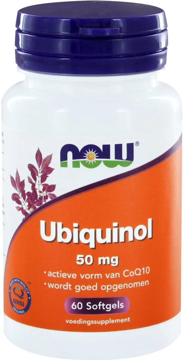 Now Foods Ubiquinol COQH-CF 50mg