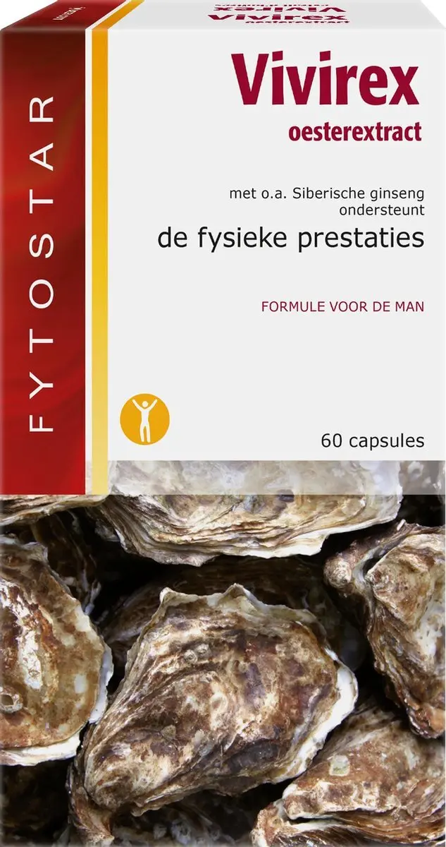 Fytostar Vivirex Libido Capsules 60 Stuks