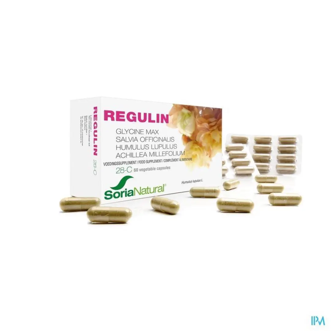 Soria Natural Regulin Capsules - 60 Stuks - afbeelding 2 van 5