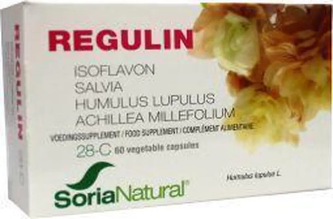 Soria Natural Regulin Capsules - 60 Stuks - afbeelding 4 van 5