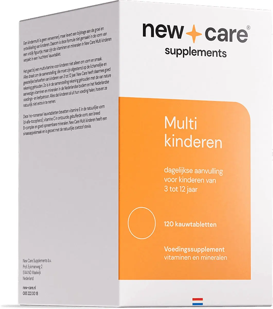 New Care Multivitamine Kauwtabletten 120 Stuks