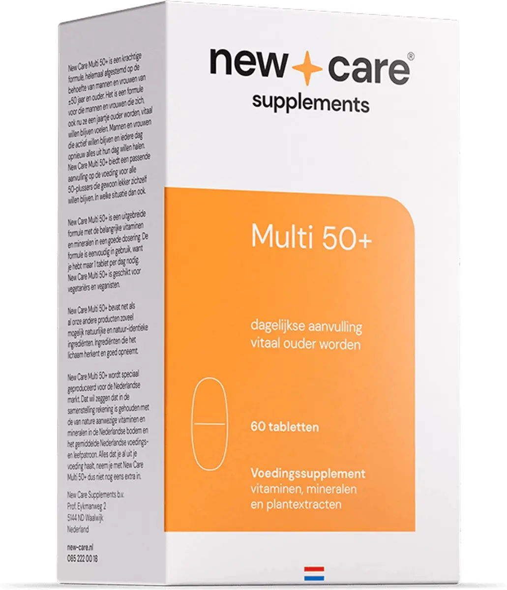 New Care Multivitamine 50+ 60 tabletten