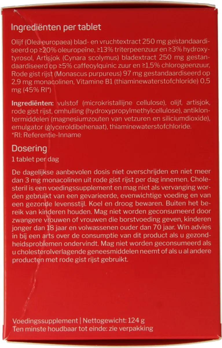 Nutrisan Cholesteril 120 Tabletten