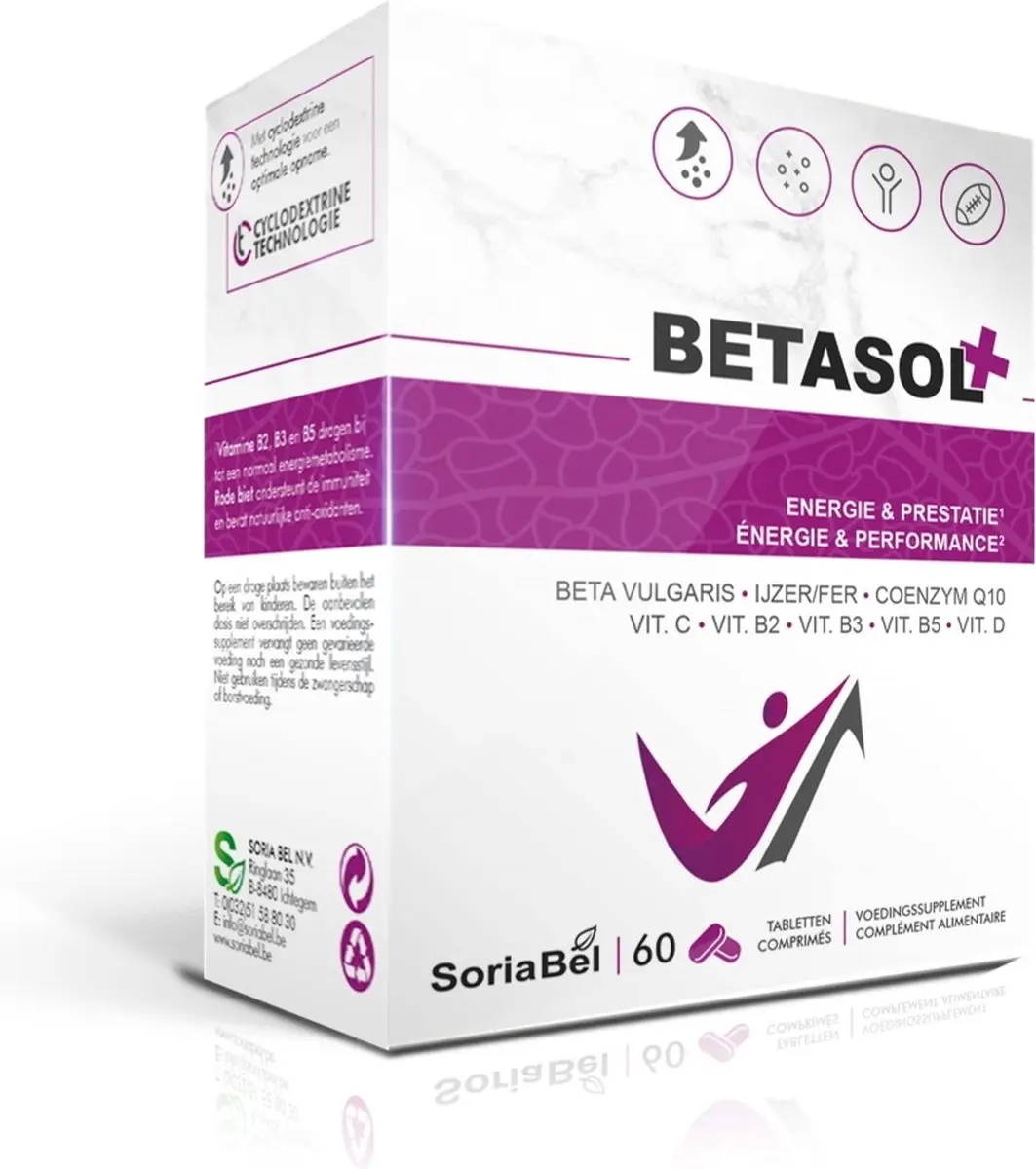 Soria Natural Betasol Plus 60 Tabl