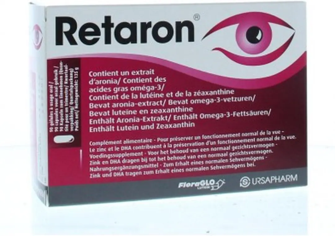 Ursapharm Retaron Oogvitamine - 90 Capsules