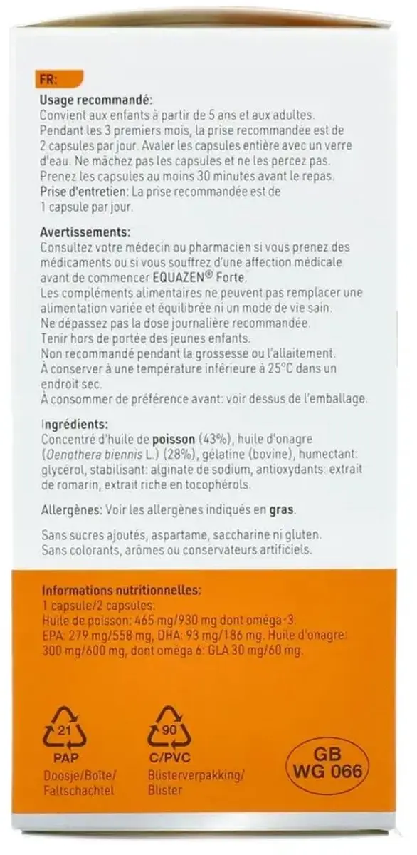 Equazen Forte 60 Capsules
