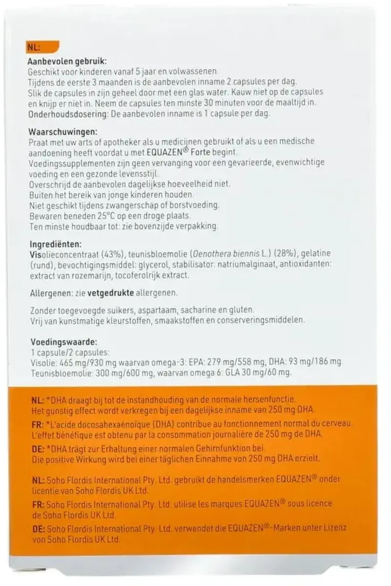 Equazen Forte 60 Capsules