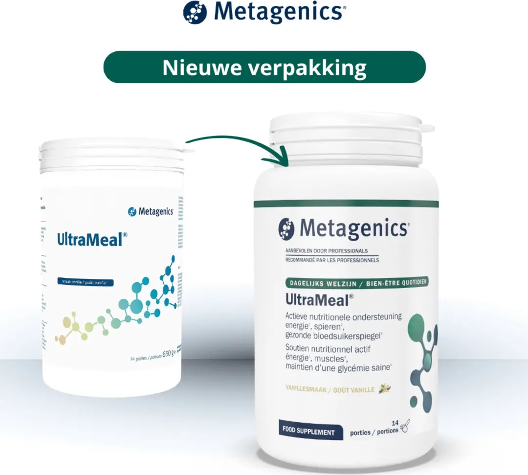 Metagenics UltraMeal Vanille 630g - afbeelding 3 van 6