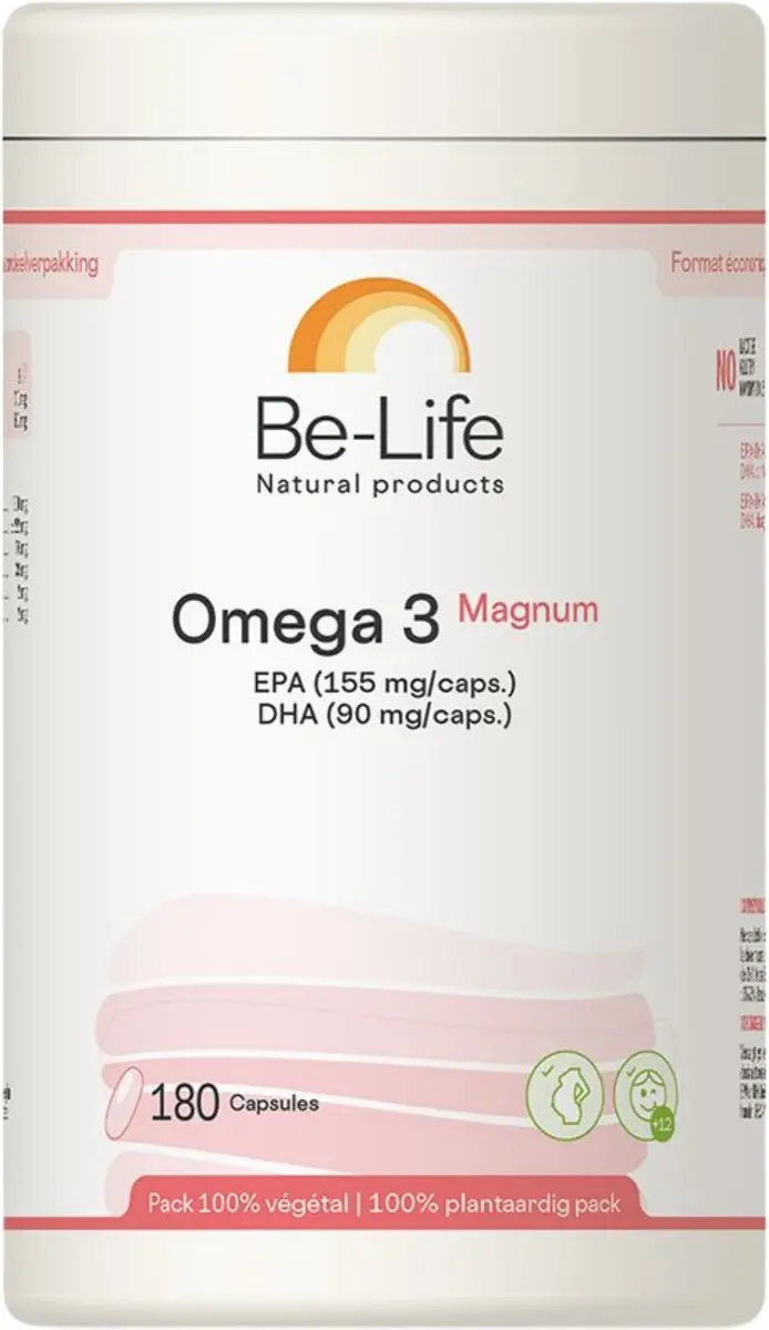 Be-Life Omega 3 Magnum 180 Capsules