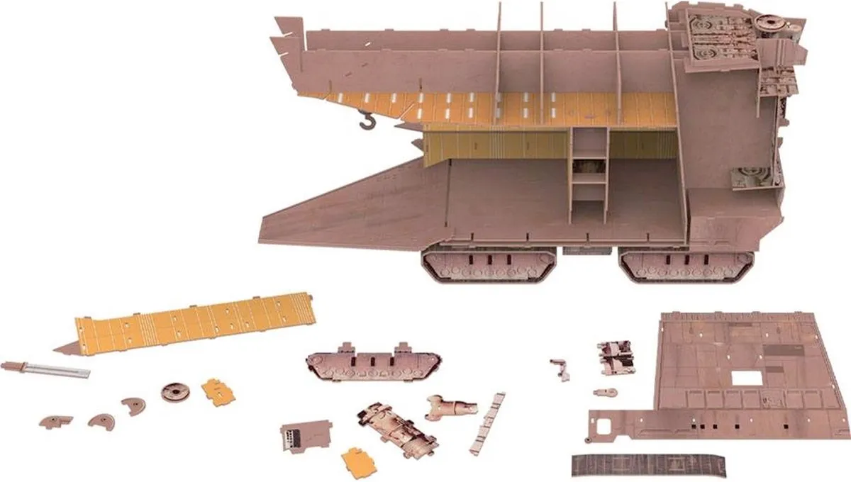 Revell 00324 The Mandalorian Sandcrawler Modelbouwpakket 1:72 - 187 Onderdelen