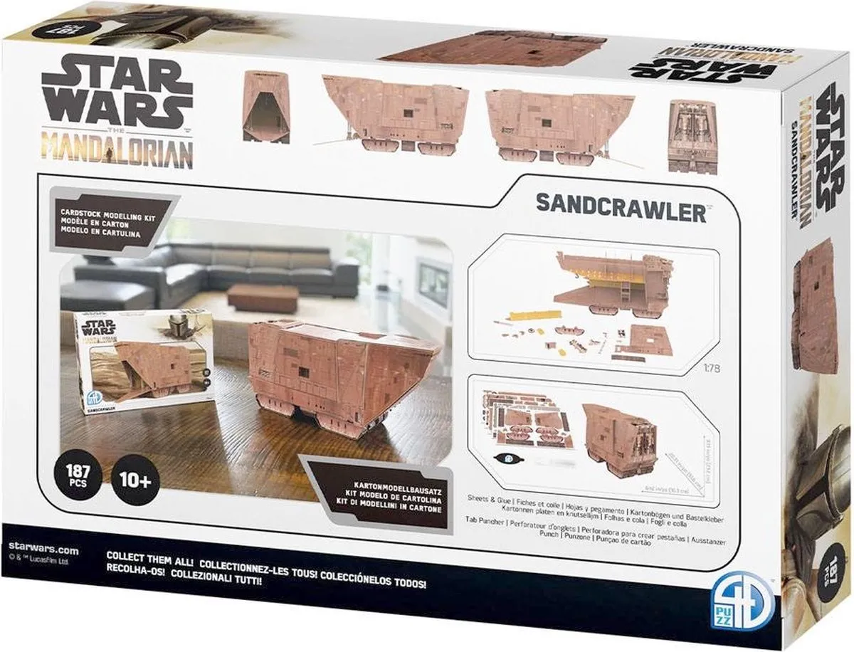 Revell 00324 The Mandalorian Sandcrawler Modelbouwpakket 1:72 - 187 Onderdelen
