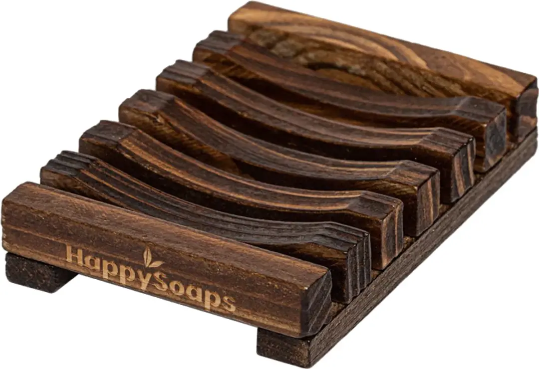 HappySoaps Zeephouder Donker Hout - afbeelding 4 van 5