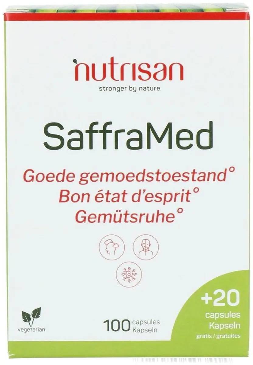 Nutrisan Safframed 120 Capsules