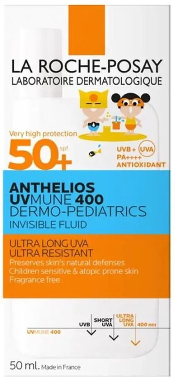 La Roche-Posay Anthelios UVMune 400 Dermopediatrics Moisturizing Fluid SPF50+ 25