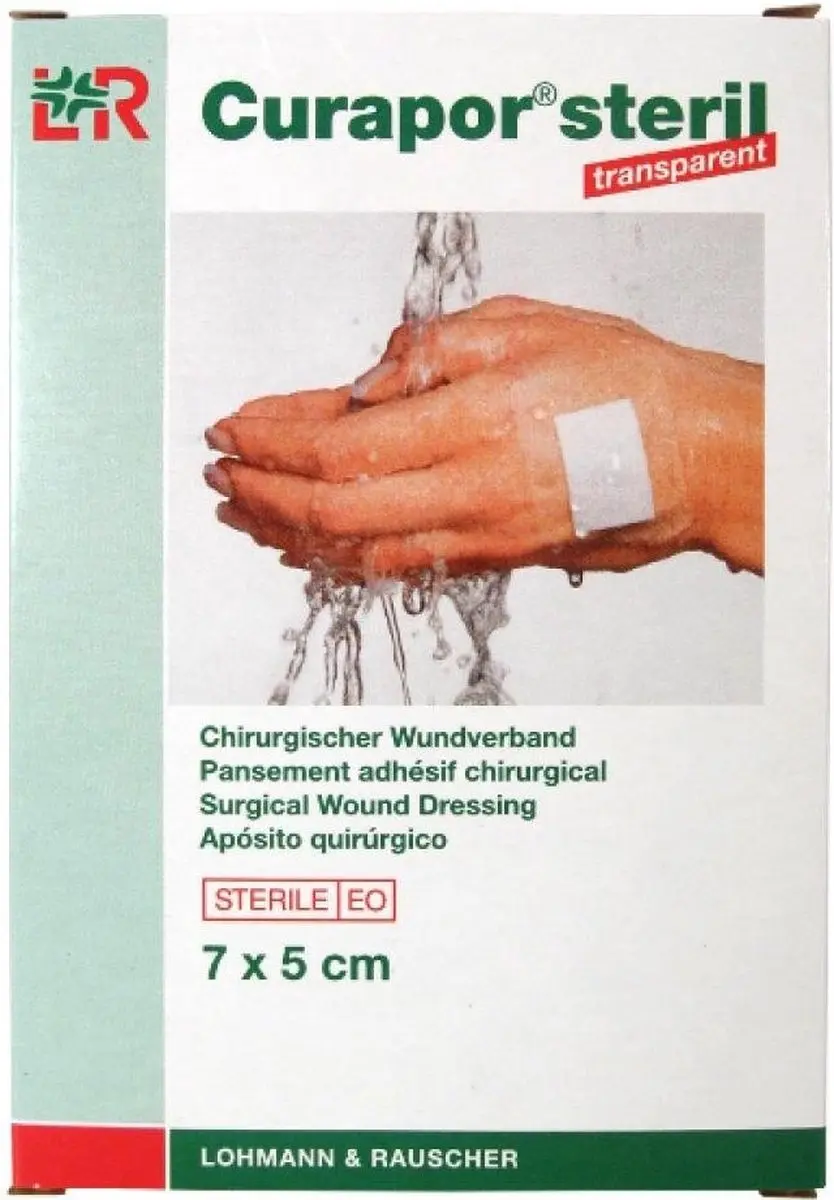 Lohmann & Rauscher Curapor Transparant 7x5cm - 5 Stuks - afbeelding 5 van 6