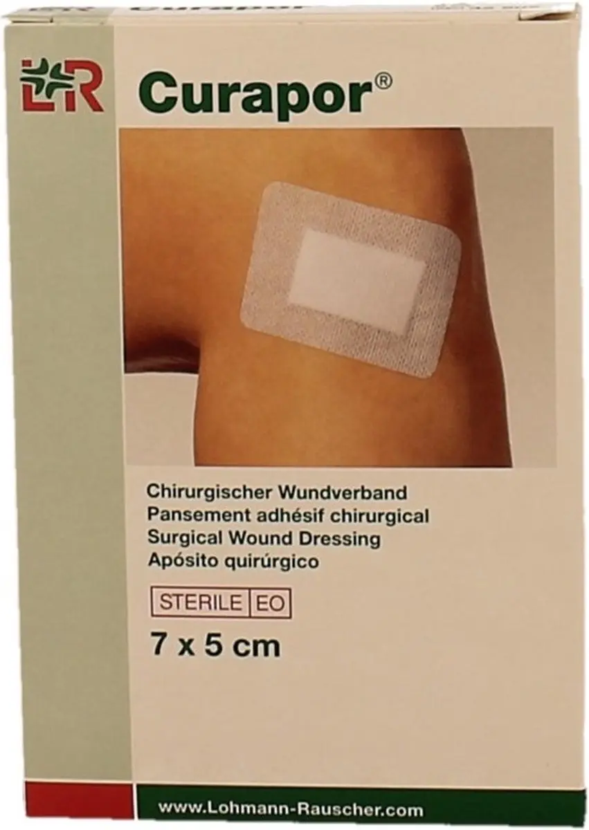 Lohmann & Rauscher Curapor Wondpleister 7x5cm - 5 Stuks - afbeelding 5 van 6