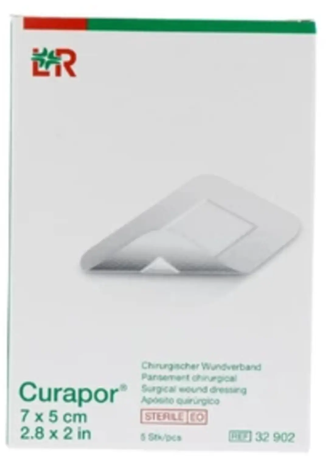Lohmann & Rauscher Curapor Wondpleister 7x5cm