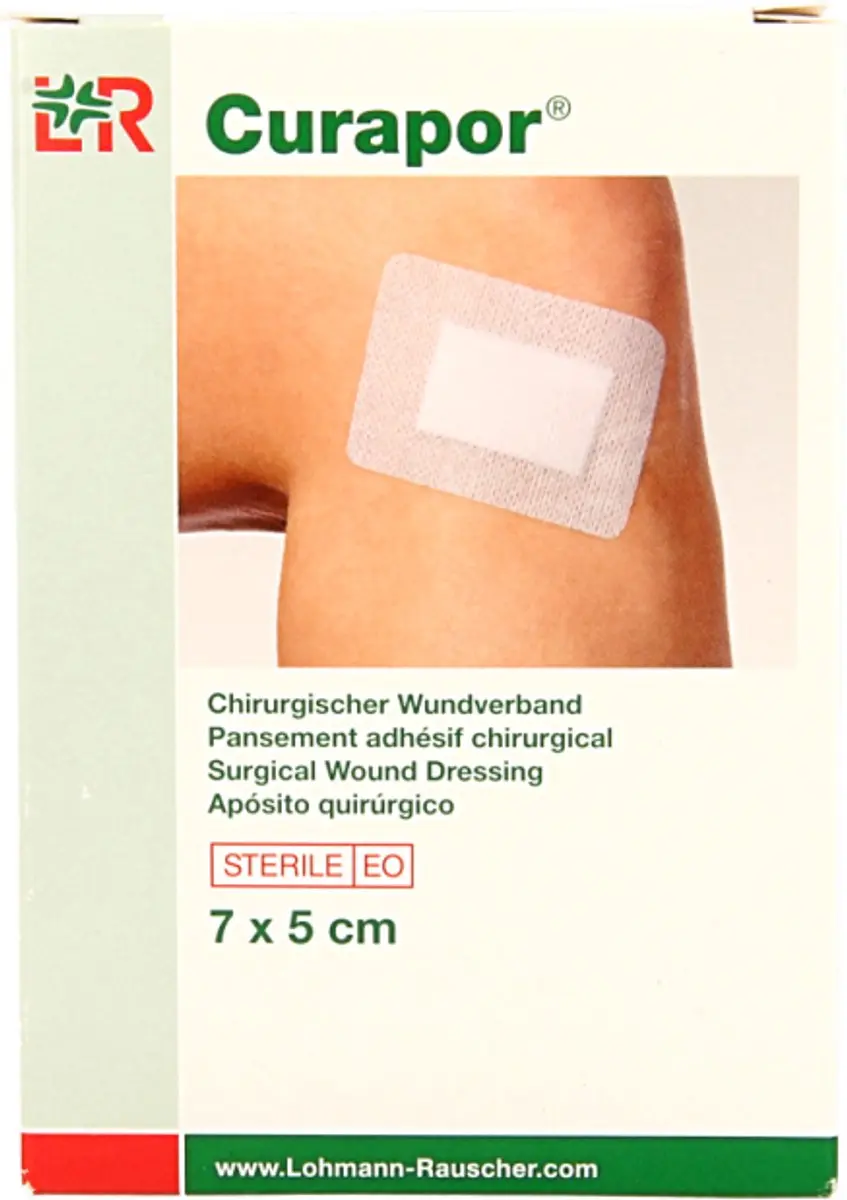 Lohmann & Rauscher Curapor Wondpleister 7x5cm - 5 Stuks - afbeelding 6 van 6