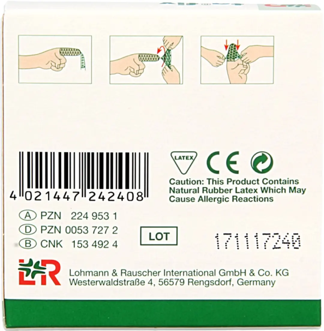 Lohmann & Rauscher TG Fix Netverband 4m - Vinger - Wit - afbeelding 4 van 6