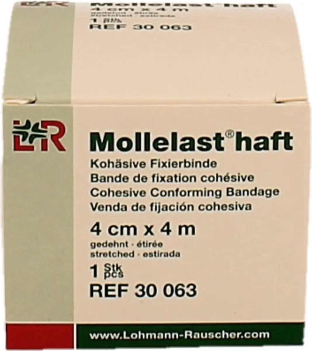 Mollelast Fixatiewindsel 4m x 4cm