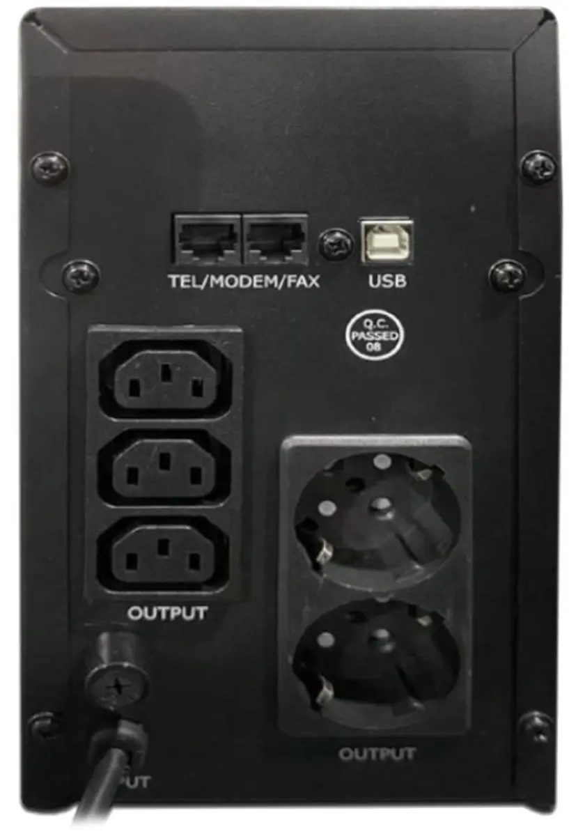 Energenie EG-UPS-035 UPS 2000VA - Zwart