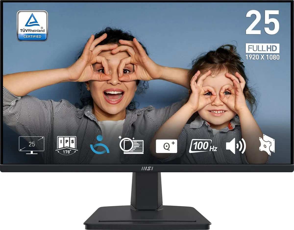 MSI PRO MP25 Monitor 24,5" Full HD 100Hz