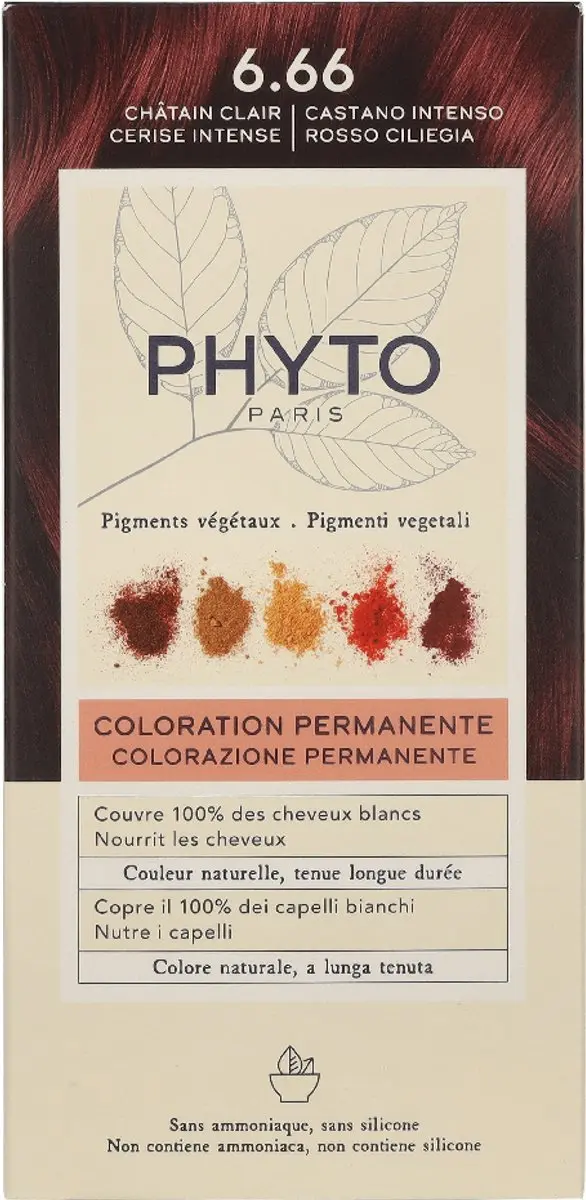 Phyto Phytocolor Permanent Color 110ml - 3 Stuks