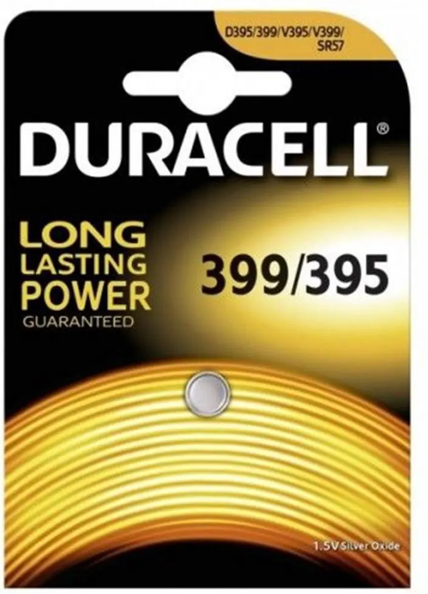 Duracell Uurwerken 395/399 Knoopcel 52mAh - 1 Stuk