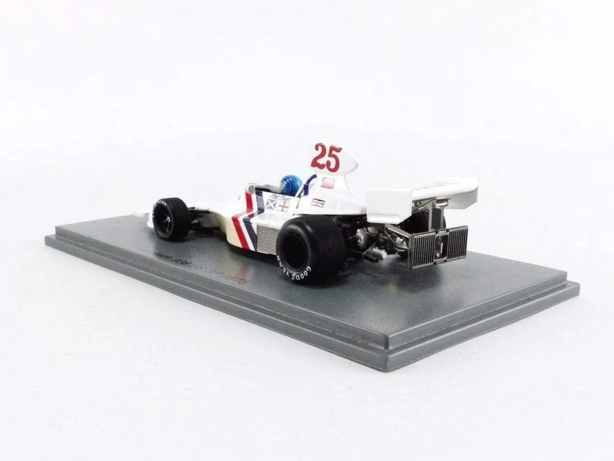 F1 Hesketh 308 #25 US GP 1975 - 1:43 Modelauto - Wit