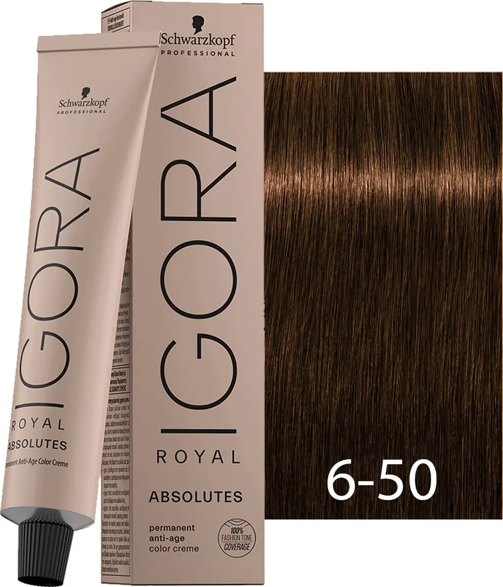 Schwarzkopf Igora Absolutes 60ml - 6-50 Permanent