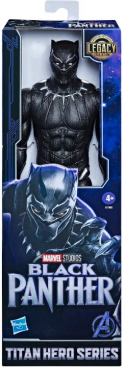 Marvel Avengers Black Panther Speelfiguur 30cm - E7876ES0 - afbeelding 6 van 6