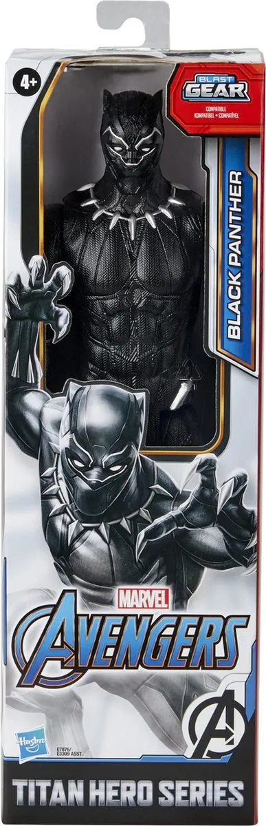 Marvel Avengers Black Panther Speelfiguur 30cm - E7876ES0