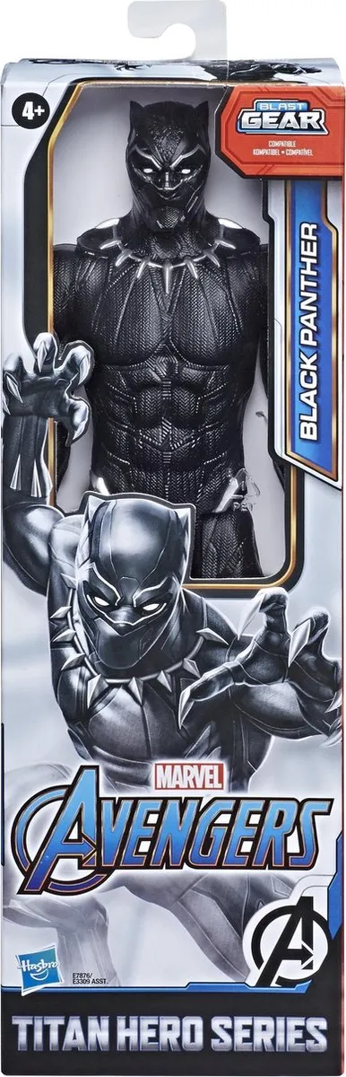 Marvel Avengers Black Panther Speelfiguur 30cm - E7876ES0