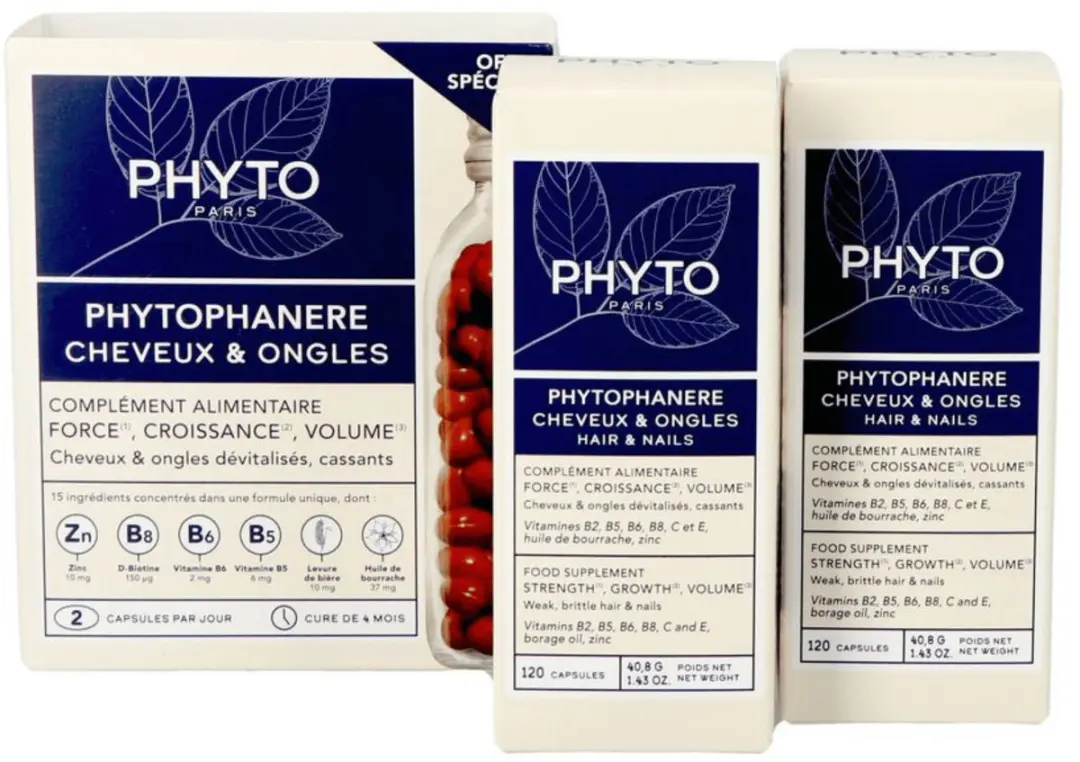 Phyto Paris Phytophanere Voedingssupplement - 240 Stuks