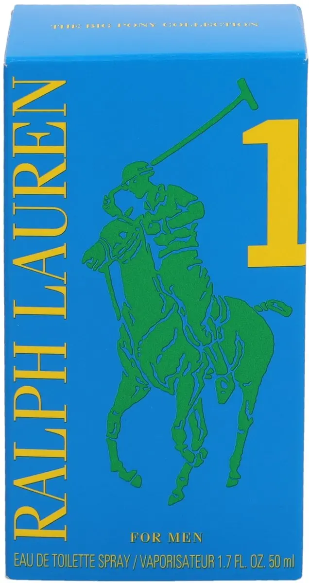Ralph Lauren The Big Pony Collection N°1 Herenparfum 50ml - afbeelding 2 van 6