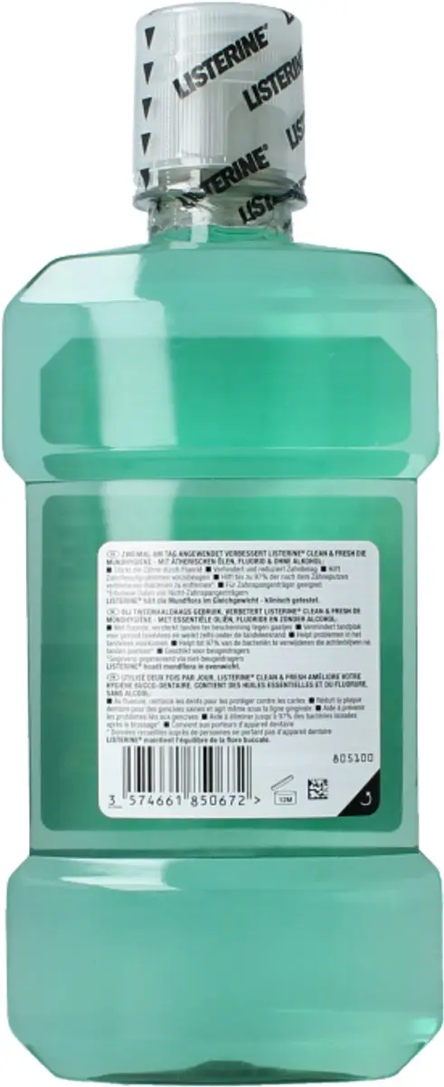 Listerine Mondwater Clean & Fresh 500ml