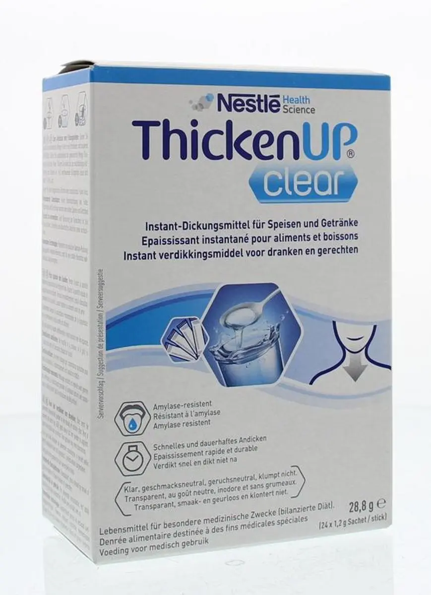 Nestlé Resource Thicken Up Clear Stick 24x1.2g