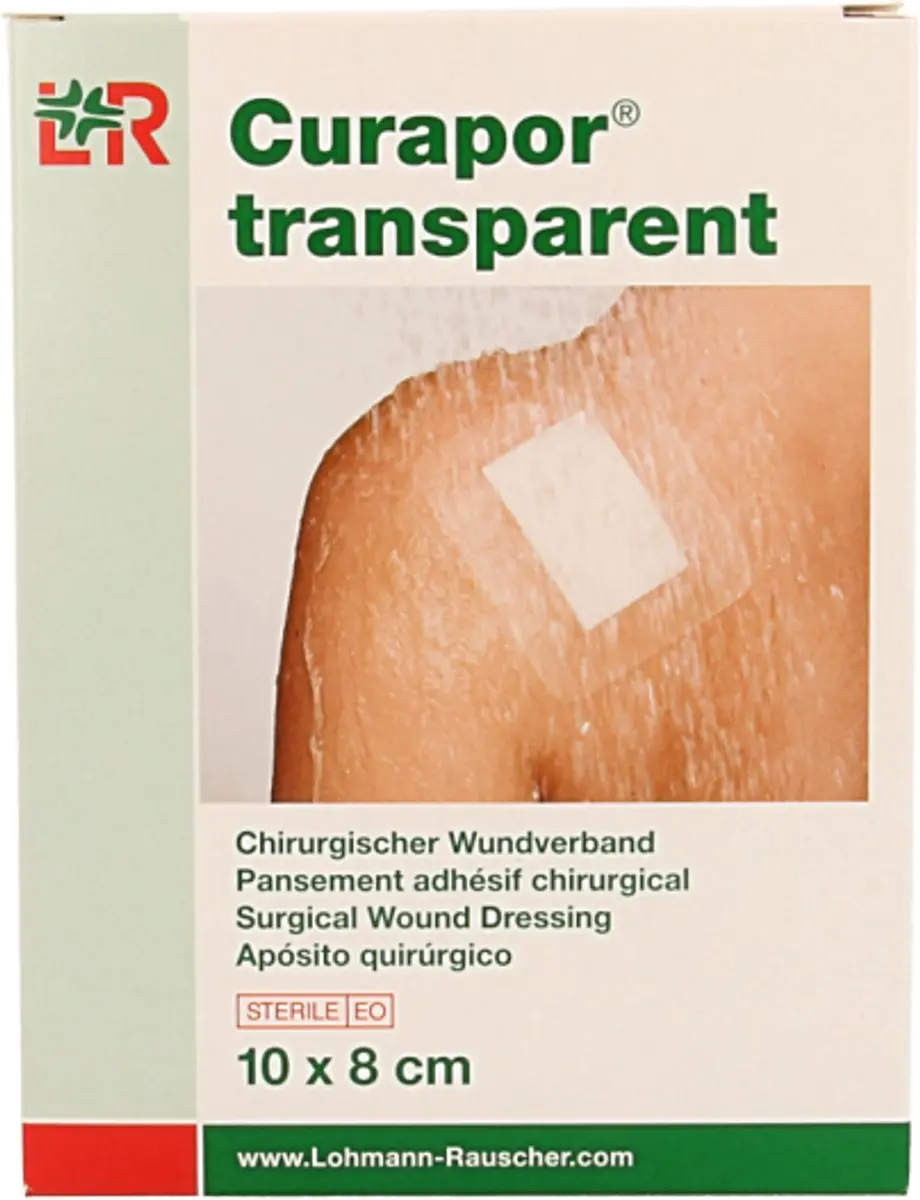 Lohmann & Rauscher Curapor Transparant 8x10cm - 5 Stuks - afbeelding 6 van 6