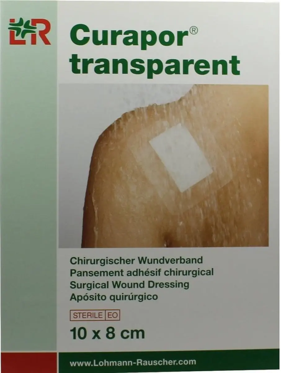 Lohmann & Rauscher Curapor Transparant 8x10cm