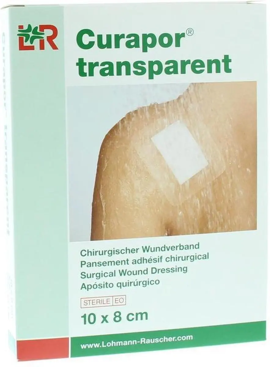 Lohmann & Rauscher Curapor Transparant 8x10cm - 5 Stuks - afbeelding 5 van 6