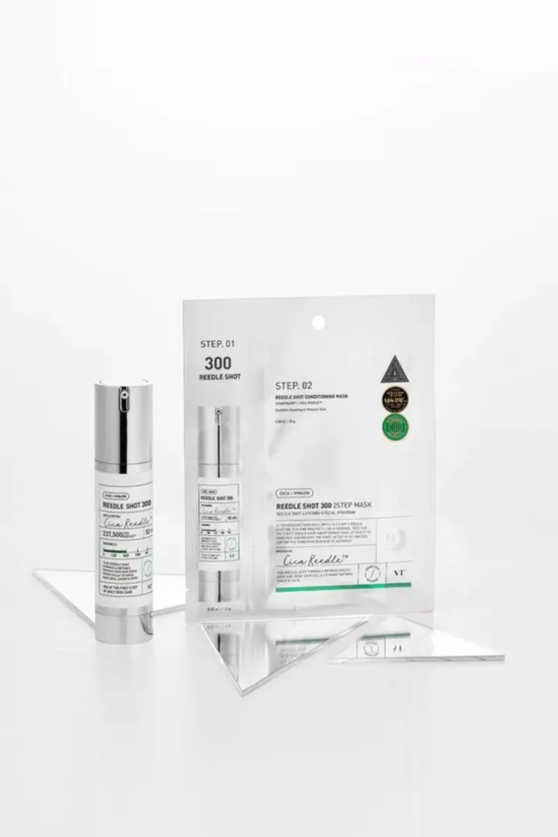 VT Cosmetics Reedle Shot 300 2-Step Mask Bundel