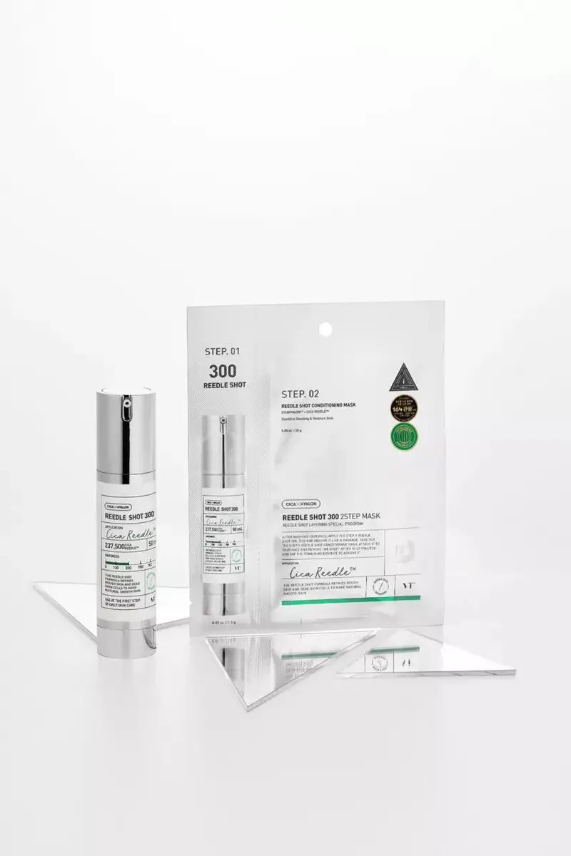VT Cosmetics Reedle Shot 300 2-Step Mask Bundel